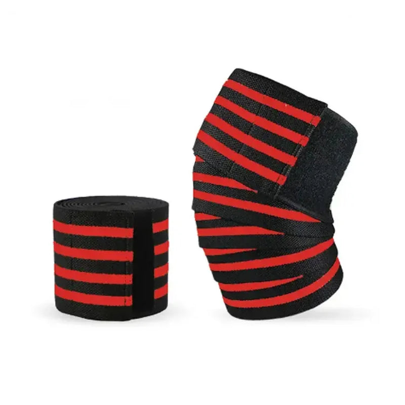 Ultimate Sports Knee Wraps for Weightlifting & Cross Training - Compression Support for Squats & Powerlifting - Perfect for Gym Workouts